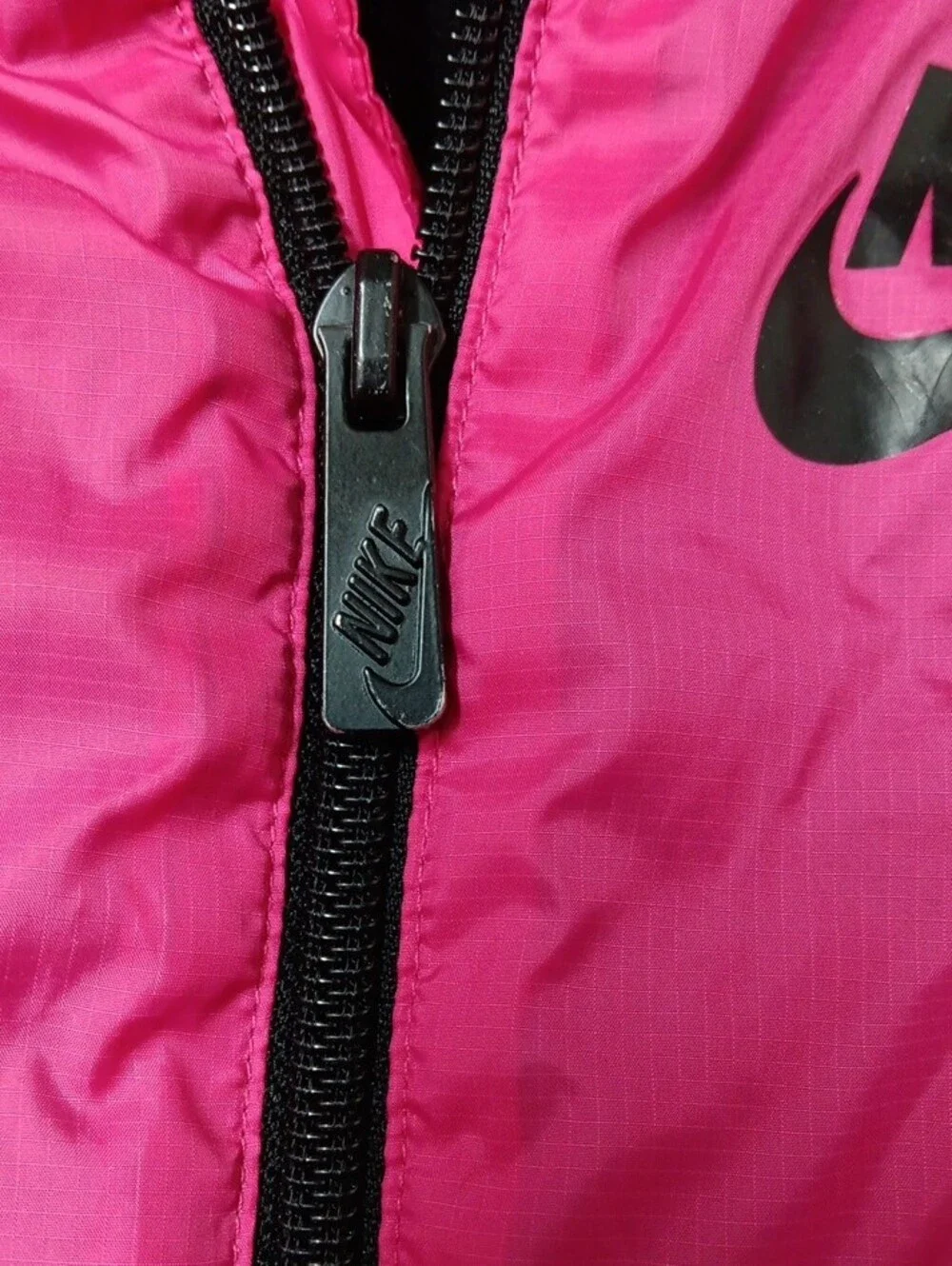 Nike Girls' Bright Pink Hooded Coat